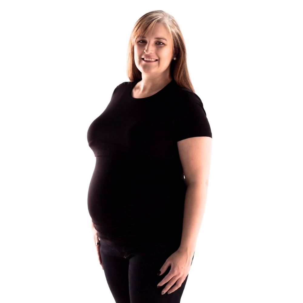 Breastfeeding Friendly Maternity T-Shirt