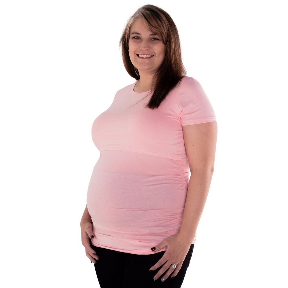 Breastfeeding Friendly Maternity T-Shirt