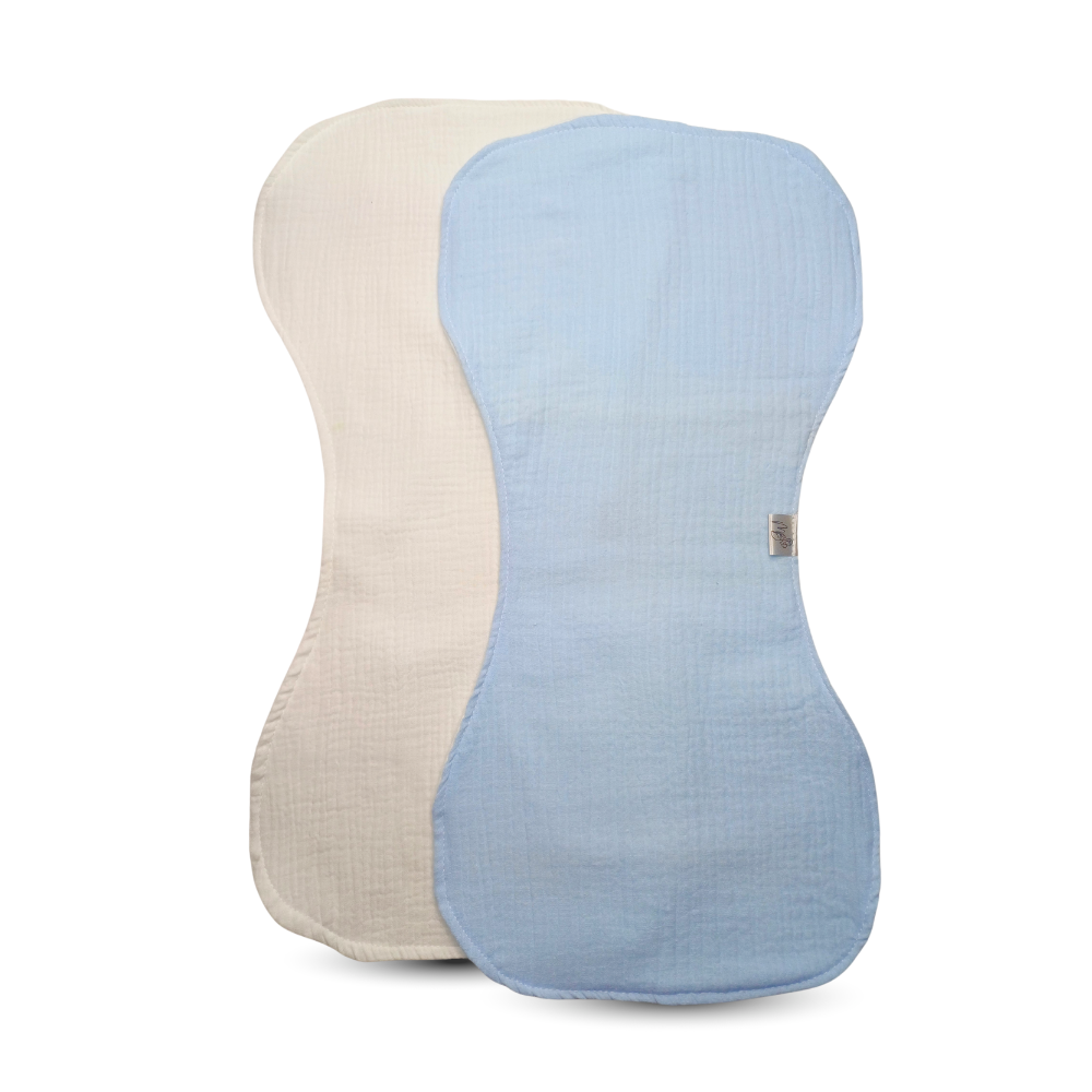 Muslin Burp Cloths - 2 Pack