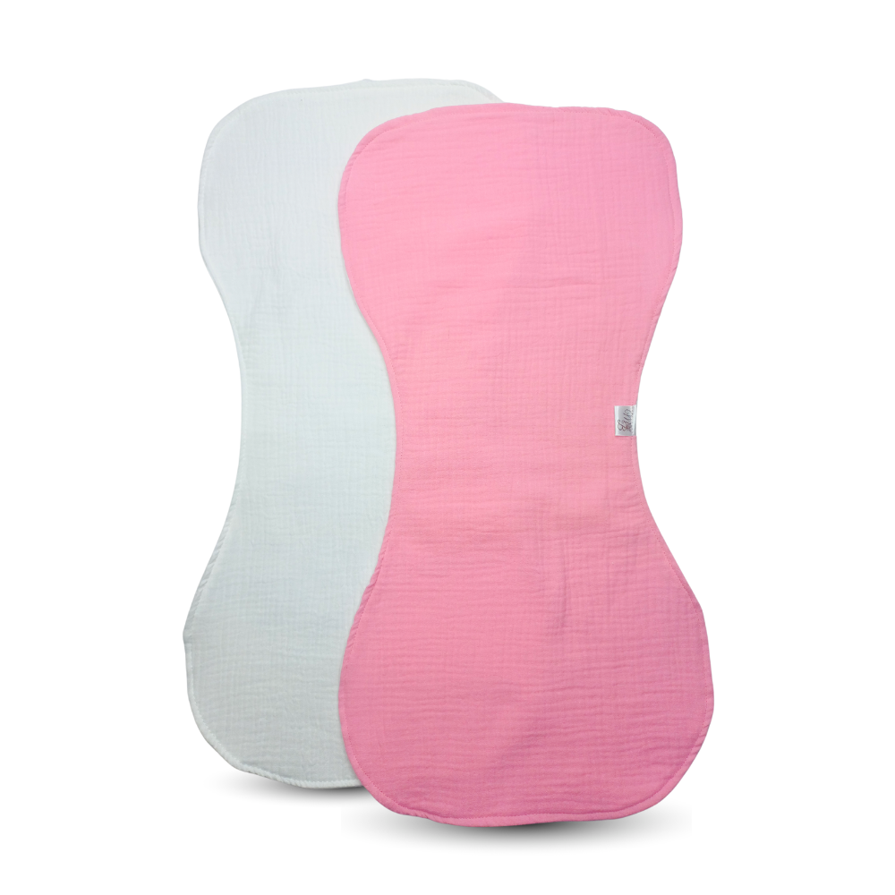 Muslin Burp Cloths - 2 Pack