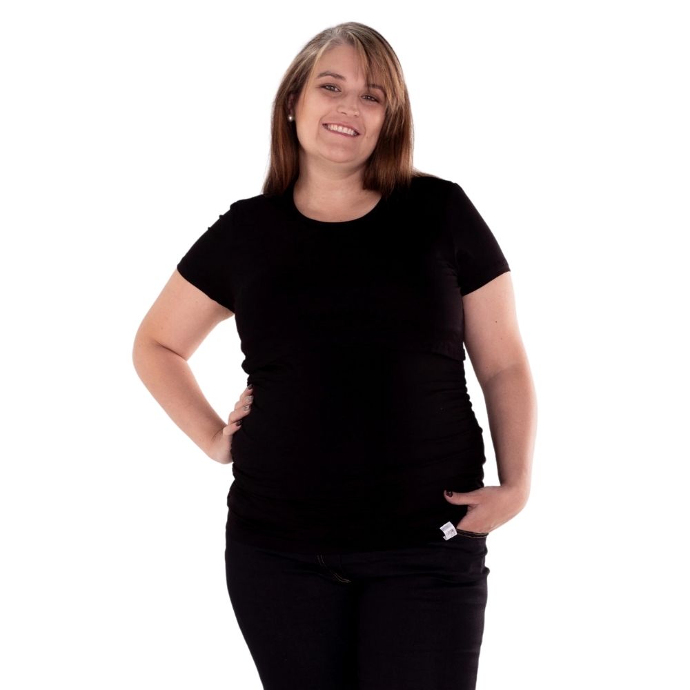 Breastfeeding Friendly Maternity T-Shirt