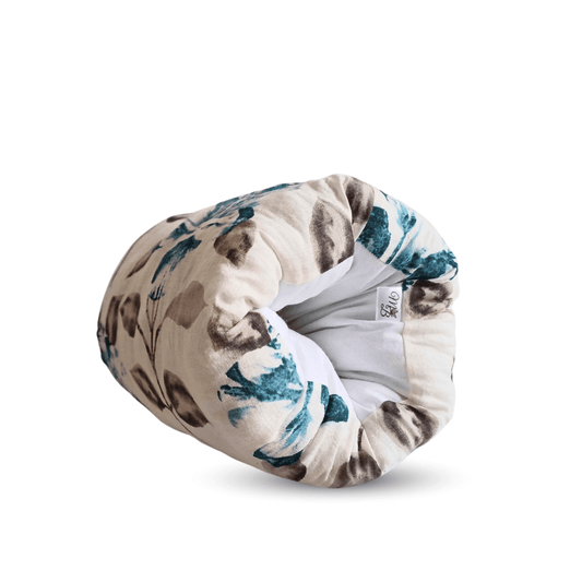 Compact Travel Nursing Arm Pillow | Breastfeeding Support On the Go - Moms Bliss